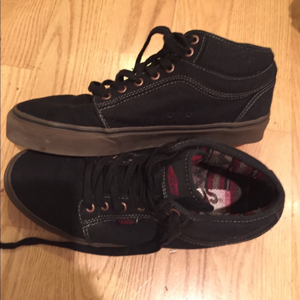 VANS black used twice